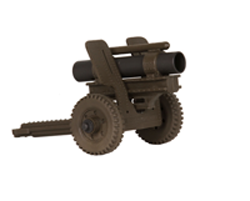 Black Powder Salute WWII Light Artillery Cannon